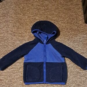 Cat & Jack Navy and Blue Kids Hoodie